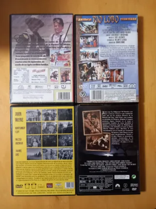 Lote 8 Películas dvd John Wayne + 3 GRATIS Western