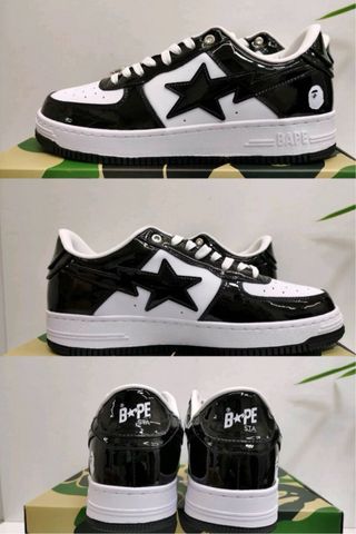 BAPE Bapesta Negras Talla 44 EU