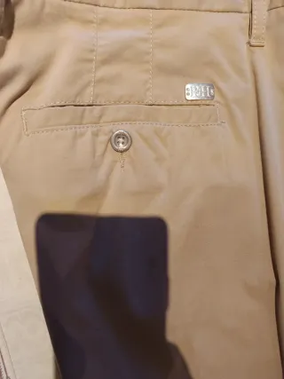 Pantalón de vestir caballero beige