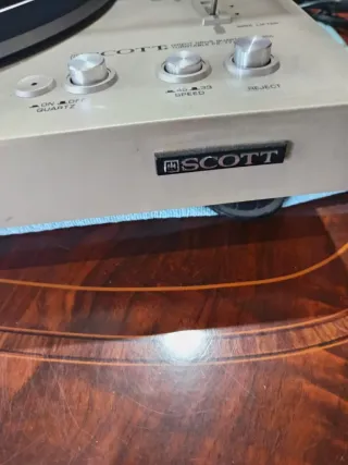 Tocadiscos Scott PS-77 XV