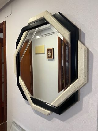 Conjunto de recibidor con espejo