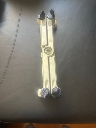 Carrello porta computer 5 ruote girevoli grigio