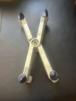 Carrello porta computer 5 ruote girevoli grigio