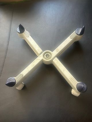 Carrello porta computer 5 ruote girevoli grigio