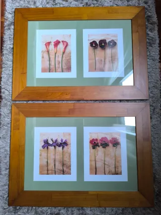 Set de 2 cuadros decorativos