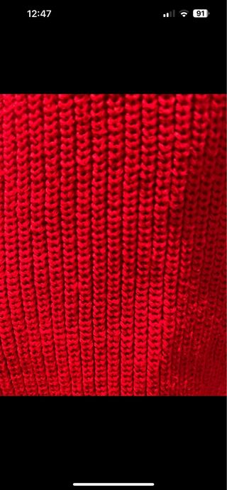 Jersey rojo sin mangas