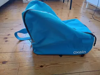 Patines adulto + protecciones + bolsa