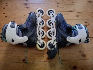 Patines adulto + protecciones + bolsa