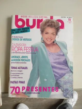 Revistas antiguas Burda y Patrones.
