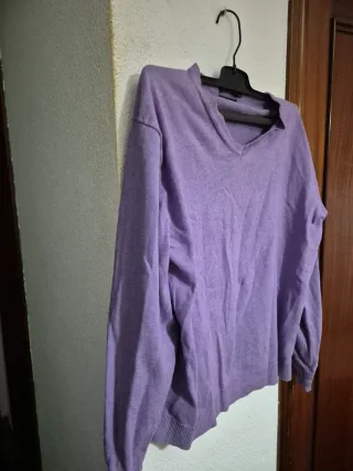 Jersey cuello pico talla L