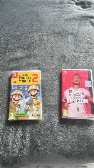 FIFA 20 y Super Mario Maker 2 para Nintendo Switch