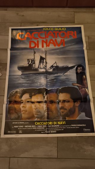 Poster Cacciatori di Navi Folco Quilici