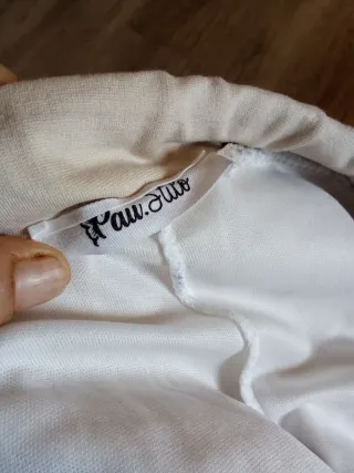 Preiosa falda forrada. Acampanada, de algodón