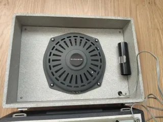 Giradischi vintage MARAHIS grigio e nero