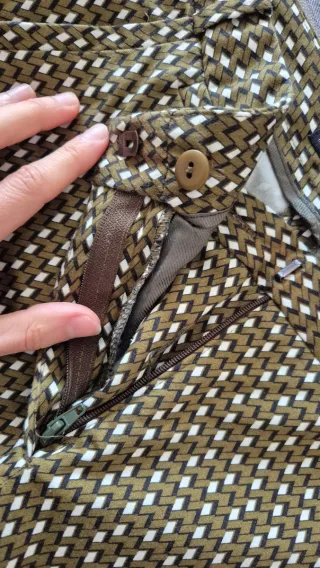 Pantalones Chinos Zara Estampados