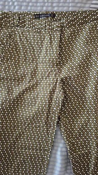 Pantalones Chinos Zara Estampados