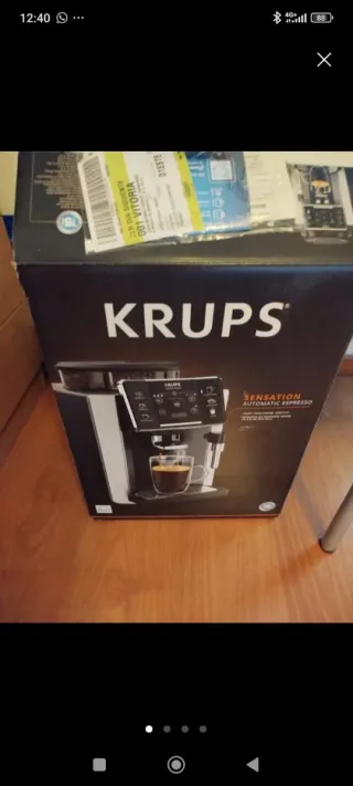 Cafetera Krups Sensation Automática