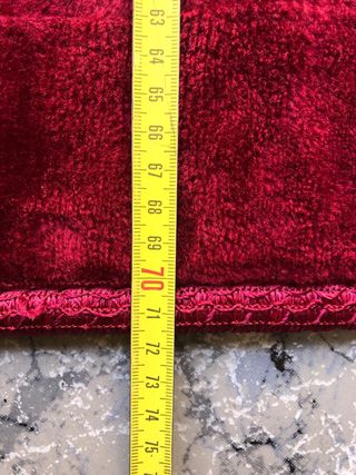 Alfombra Roja Terciopelo