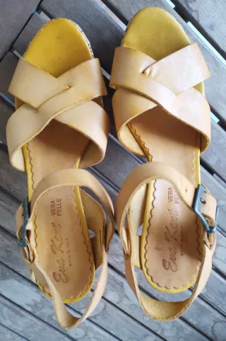 Sandali Eva Kent Zeppa Sughero Tg 40