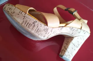 Sandali Eva Kent Zeppa Sughero Tg 40