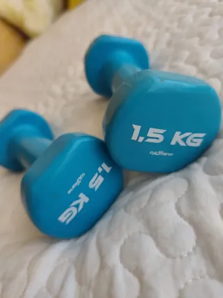 Mancuernas 1.5 kg (par) Oxylane Decathlon