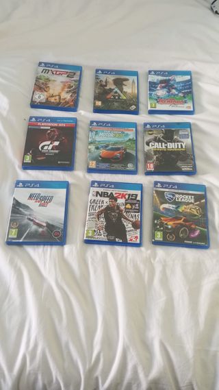 PS4 Juegos (Escucho ofertas y cambios)