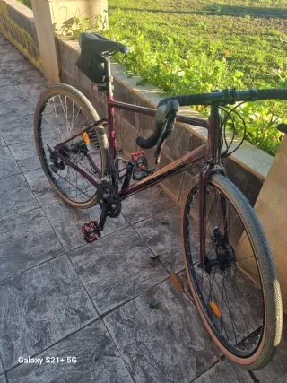 Bicicleta gravel triban 520 como nueve,po co uso.