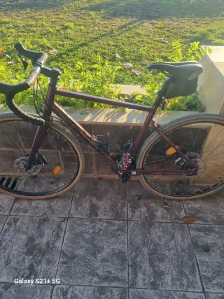 Bicicleta gravel triban 520 como nueve,po co uso.