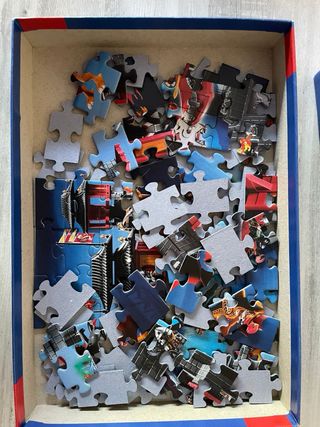 Puzzle Playmobil Castillo Dragones y Dinosaurios