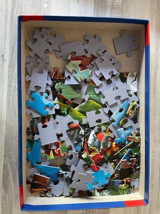 Puzzle Playmobil Castillo Dragones y Dinosaurios