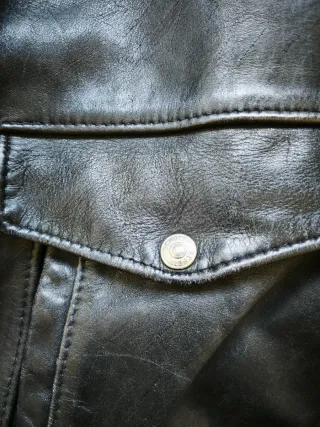 Chaqueta Schott 684sm Negra T-50