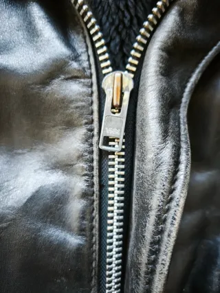 Chaqueta Schott 684sm Negra T-50