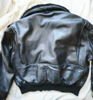 Chaqueta Schott 684sm Negra T-50