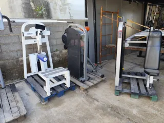 Lote máquinas de gimnasio