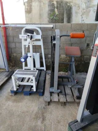 Lote máquinas de gimnasio