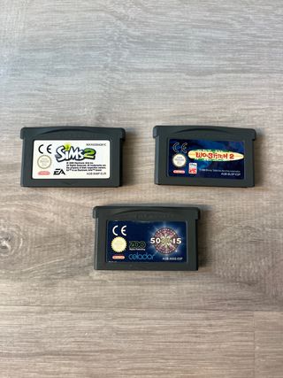 Juegos Game Boy Advance Sims 2 Lilo Stitch y 50x15