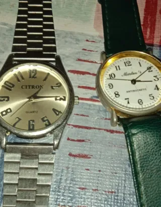 Lote 3 relojes vintage, 2 mecánicos