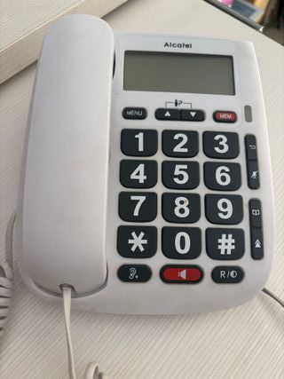 Telefono fisso Alcatel TMAX 20 con tastiera grande