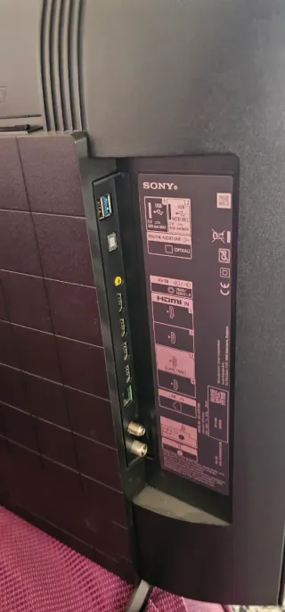 Televisor Sony 60 Negro