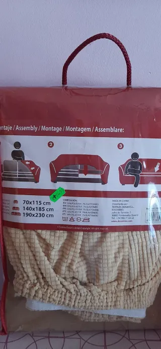 Funda nueva para sillón sofá