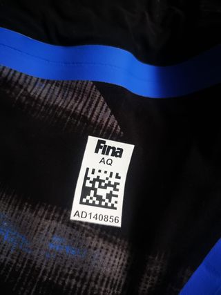 Bañador Adidas Competición Negro/Azul