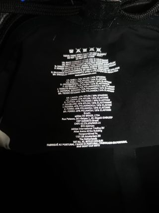 Bañador Adidas Competición Negro/Azul