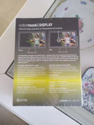 X-Rite ColorMunki Display Calibrador