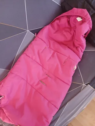 Saco de bebé rosa