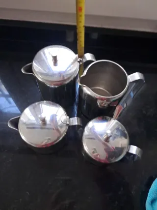 Juego Vintage Acero Inoxidable