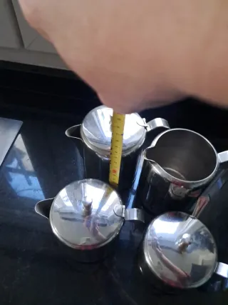 Juego Vintage Acero Inoxidable