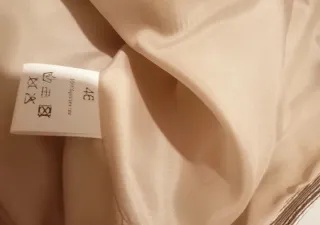 Vestido de fiesta dorado