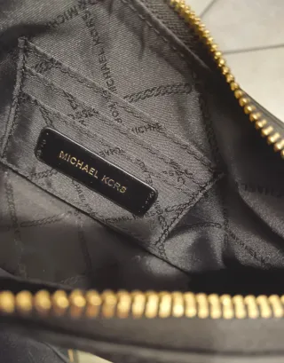 Borsa Michael Kors MK Originale nera/grigia