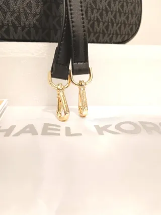 Borsa Michael Kors MK Originale nera/grigia