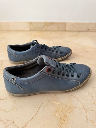 Zapatillas Levi's Cuero Azul